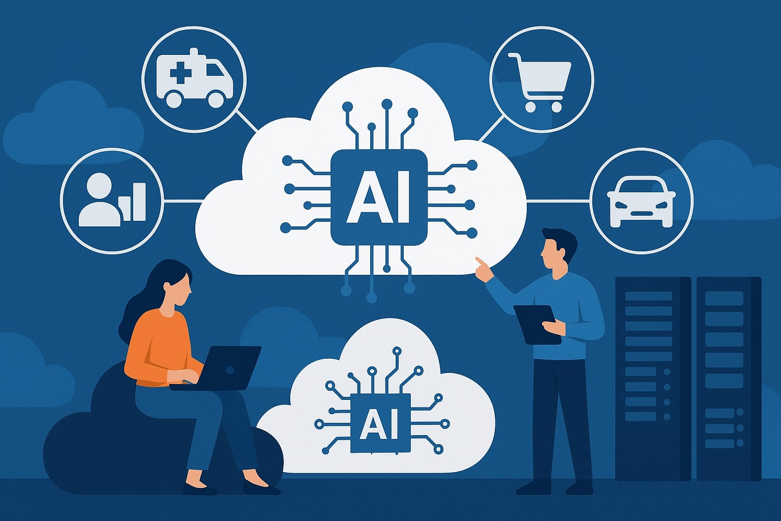 How Cloud Hosting Powers Modern AI Applications (2025 Best Guide)