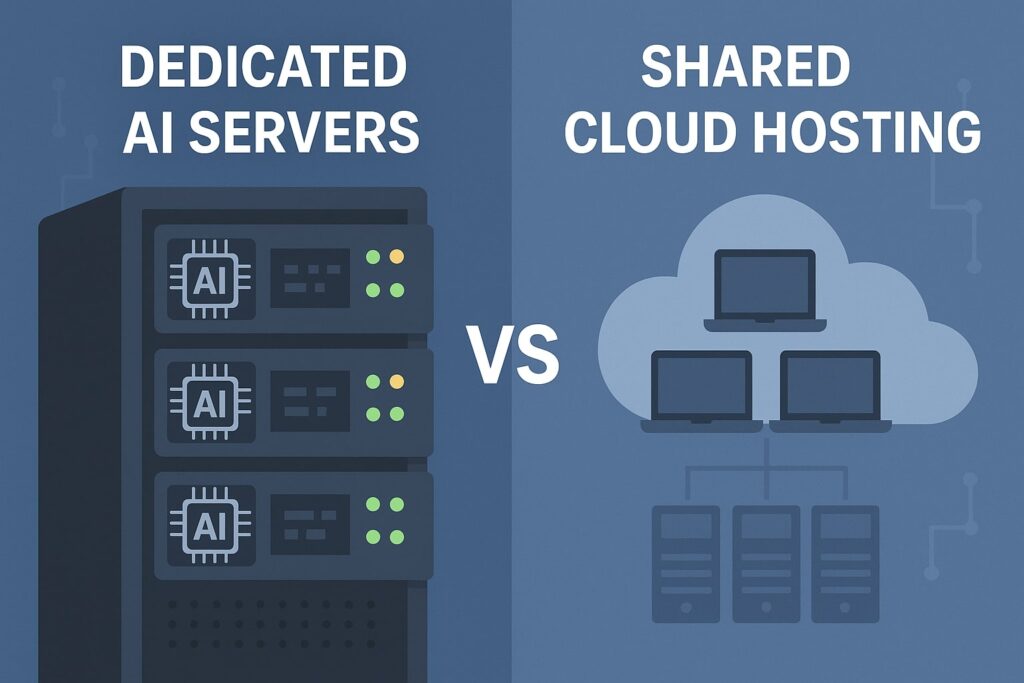 Dedicated AI Servers vs. Shared Cloud Hosting: Which Is Best?