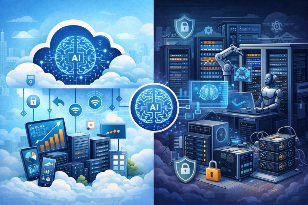 Cloud Hosting vs On-Prem AI Infrastructure