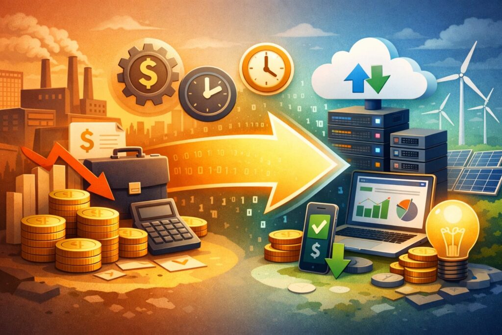 Cost efficiency and financial flexibility: shifting from capital expense to usage-based optimization