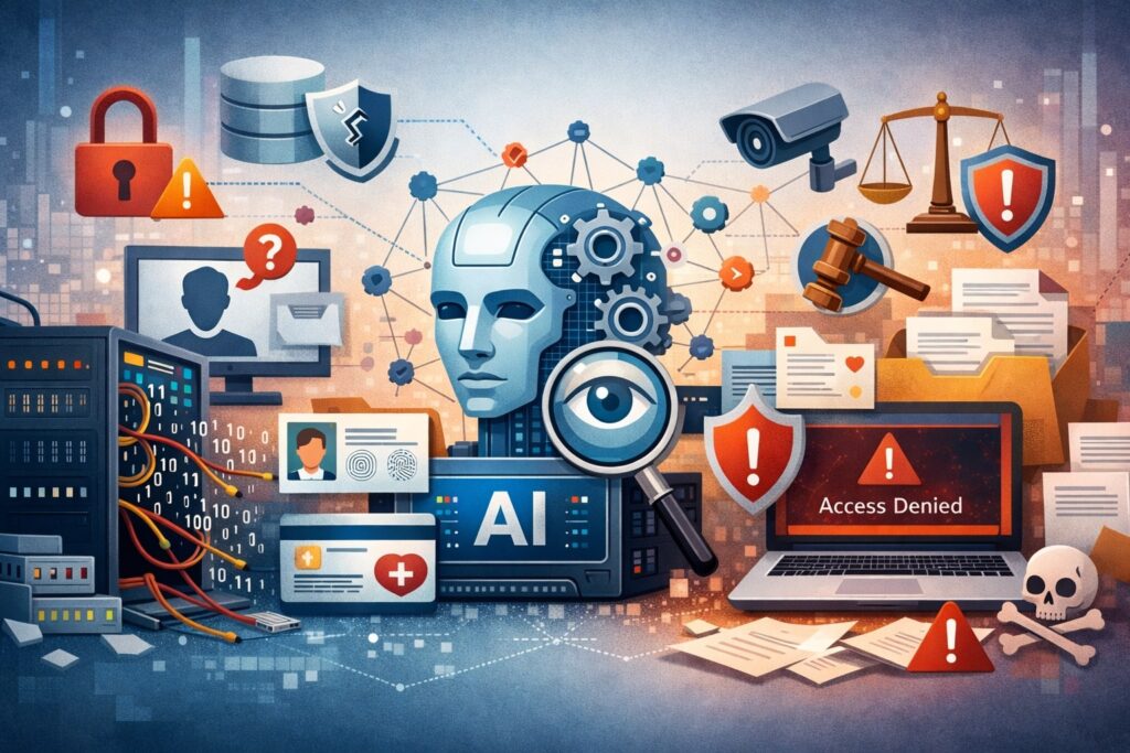 Poor Data Governance, Privacy, and Compliance in Production Inference