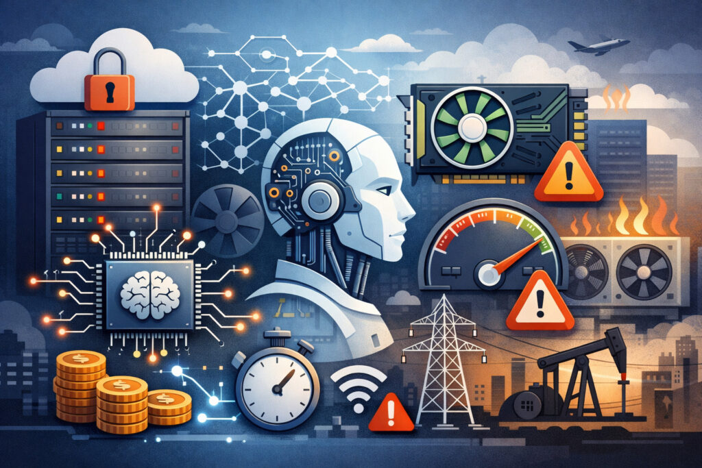 Infrastructure and Compute Constraints in AI Model Hosting
