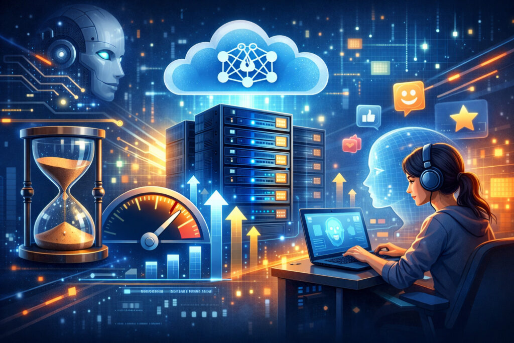 Latency, Throughput, and User Experience in AI Model Hosting