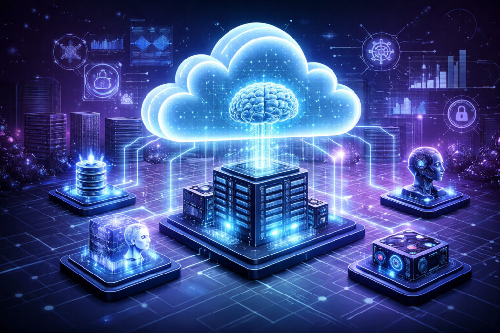 Core Architecture for Cloud Deployment for AI Models