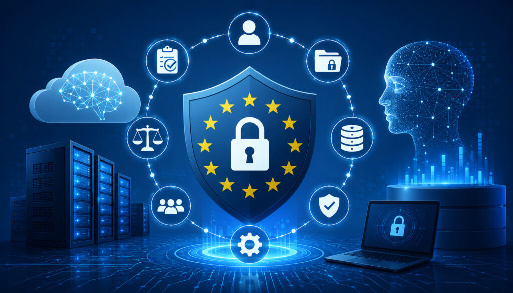 GDPR principles for AI hosting compliance